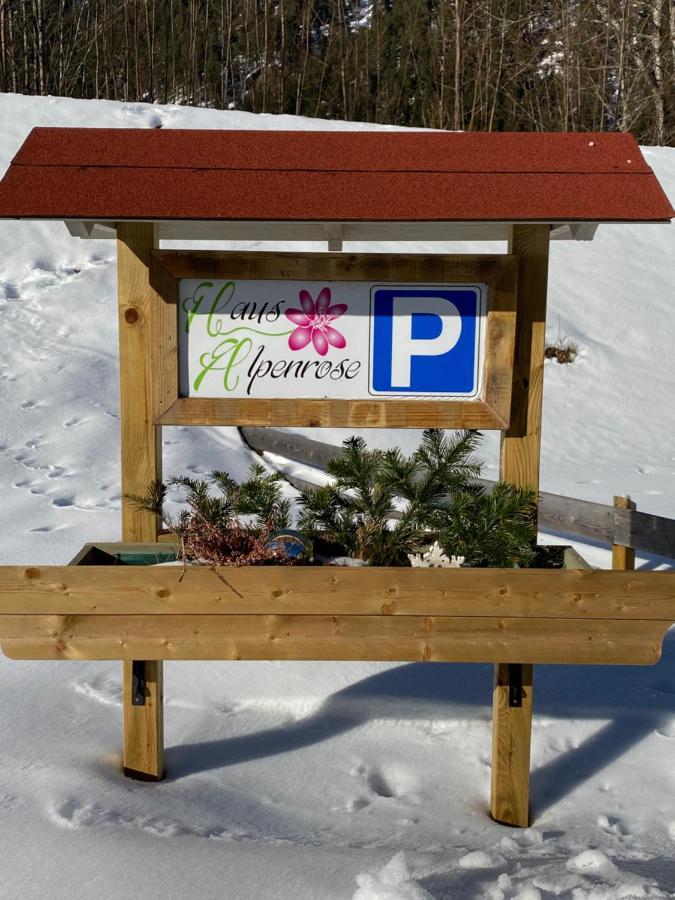 شقة Haus Alpenrose ويدرنغ المظهر الخارجي الصورة